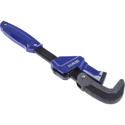 Irwin Pipe Wrench, 279.5 mm Overall, 58mm Jaw Capacity, Metal Handle