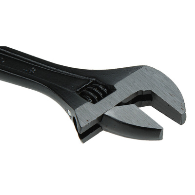 RS PRO Adjustable Spanner, 203.2 mm Overall, 26.8mm Jaw Capacity, Metal Handle