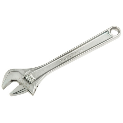 Bahco Adjustable Spanner, 305 mm Overall, 34mm Jaw Capacity, Metal Handle