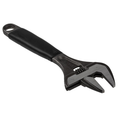 Bahco Adjustable Spanner, 218 mm Overall, 38mm Jaw Capacity, Plastic Handle
