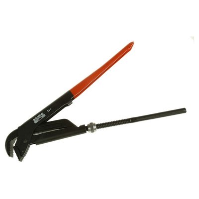 Bahco Pipe Wrench, 320.0 mm Overall, 45mm Jaw Capacity, Metal Handle