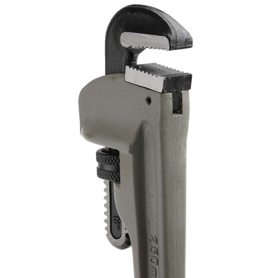 Bahco Pipe Wrench, 253.0 mm Overall, 35mm Jaw Capacity, Metal Handle