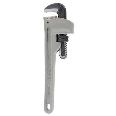 Bahco Pipe Wrench, 253.0 mm Overall, 35mm Jaw Capacity, Metal Handle