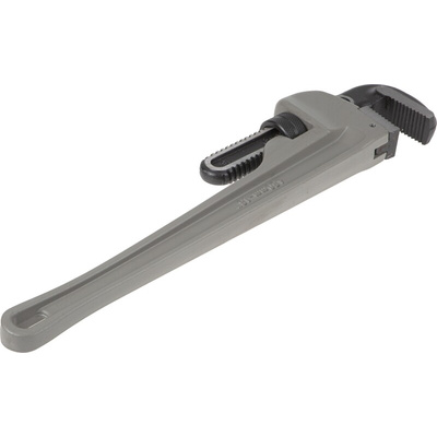 Bahco Pipe Wrench, 457.0 mm Overall, 64mm Jaw Capacity, Metal Handle