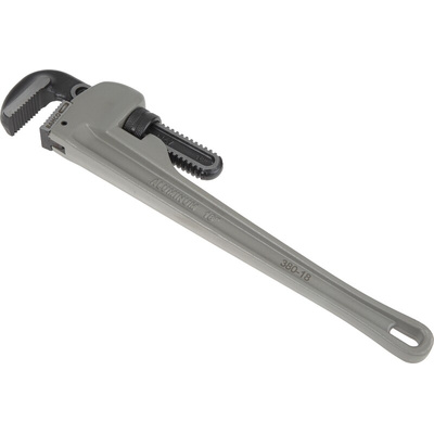 Bahco Pipe Wrench, 457.0 mm Overall, 64mm Jaw Capacity, Metal Handle