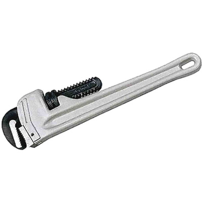 Bahco Pipe Wrench, 610.0 mm Overall, 76mm Jaw Capacity, Metal Handle