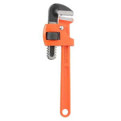 Bahco Pipe Wrench, 254.0 mm Overall, 35mm Jaw Capacity, Metal Handle