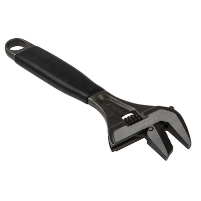 Bahco Adjustable Spanner, 218 mm Overall, 39mm Jaw Capacity, Plastic Handle