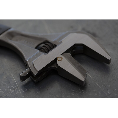 Bahco Adjustable Spanner, 218 mm Overall, 39mm Jaw Capacity, Plastic Handle