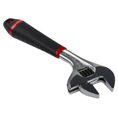 Facom Adjustable Spanner, 209 mm Overall, 27mm Jaw Capacity, Plastic Handle