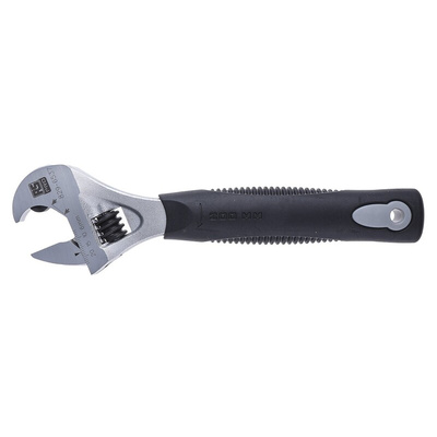 RS PRO Adjustable Spanner, 207 mm Overall, 24mm Jaw Capacity, Plastic Handle