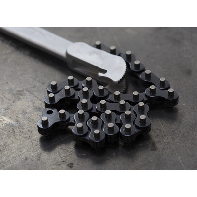 RS PRO Chain Wrench, 500 mm Overall, 304.8mm Jaw Capacity, Metal Handle