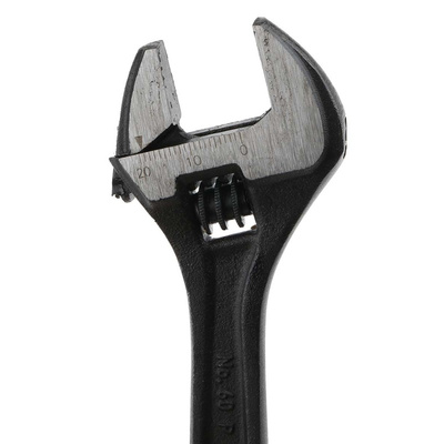 Gedore Adjustable Spanner, 155 mm Overall, 20mm Jaw Capacity, Metal Handle