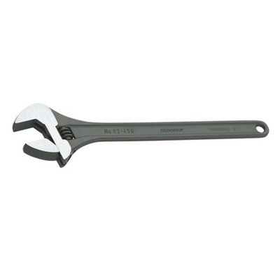 Gedore Adjustable Spanner, 380 mm Overall, 43mm Jaw Capacity, Metal Handle