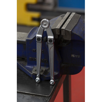 Facom Adjustable Spanner, 245 mm Overall, 100mm Jaw Capacity, Metal Handle