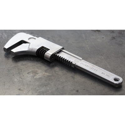 Facom Adjustable Spanner, 280 mm Overall, 70mm Jaw Capacity, Metal Handle