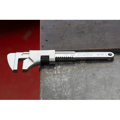 Facom Adjustable Spanner, 280 mm Overall, 70mm Jaw Capacity, Metal Handle