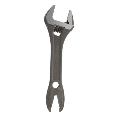 Bahco Adjustable Spanner, 205 mm Overall, 32mm Jaw Capacity, Metal Handle