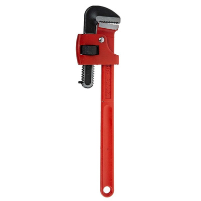 Facom Pipe Wrench, 450.0 mm Overall, 60mm Jaw Capacity, Metal Handle