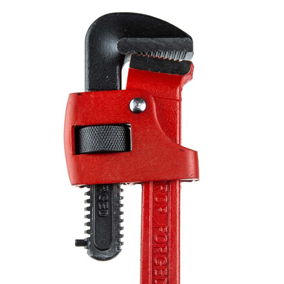 Facom Pipe Wrench, 450.0 mm Overall, 60mm Jaw Capacity, Metal Handle