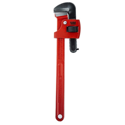 Facom Pipe Wrench, 450.0 mm Overall, 60mm Jaw Capacity, Metal Handle