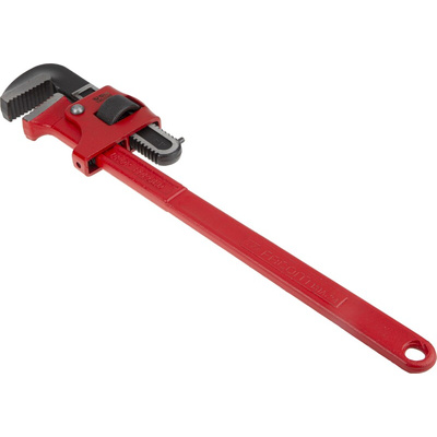 Facom Pipe Wrench, 600.0 mm Overall, 76mm Jaw Capacity, Metal Handle
