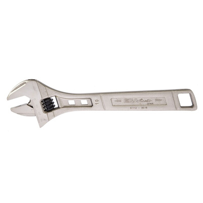 Ega-Master Adjustable Spanner, 250 mm Overall, 29mm Jaw Capacity, Metal Handle