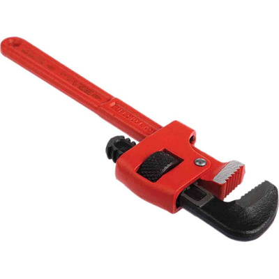Ega-Master Pipe Wrench, 203.2 mm Overall, 19.05mm Jaw Capacity, Metal Handle