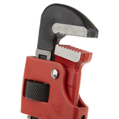 Ega-Master Pipe Wrench, 304.8 mm Overall, 25.4mm Jaw Capacity, Metal Handle