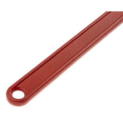 Ega-Master Pipe Wrench, 609.6 mm Overall, 50.08mm Jaw Capacity, Metal Handle