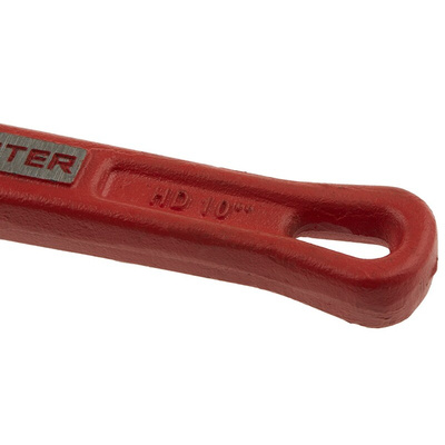 Ega-Master Pipe Wrench, 254.0 mm Overall, 25.4mm Jaw Capacity, Metal Handle