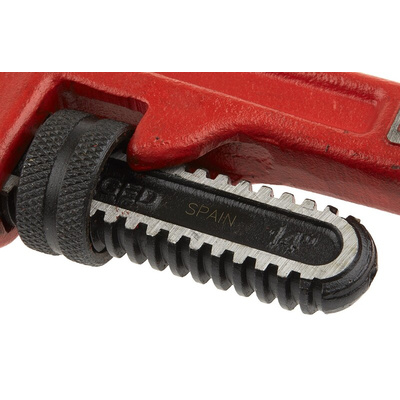 Ega-Master Pipe Wrench, 355.6 mm Overall, 50.8mm Jaw Capacity, Metal Handle