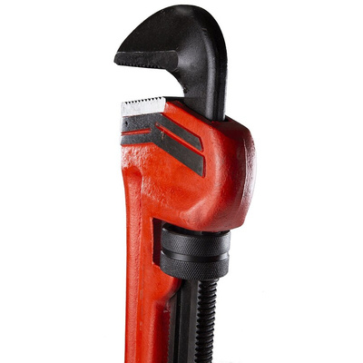 Ega-Master Pipe Wrench, 1219.2 mm Overall, 152.4mm Jaw Capacity, Metal Handle