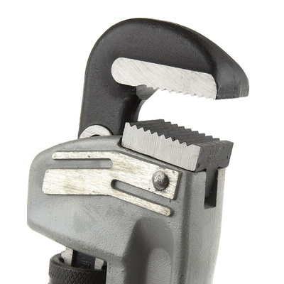 Ega-Master Pipe Wrench, 355.6 mm Overall, 50.8mm Jaw Capacity, Metal Handle