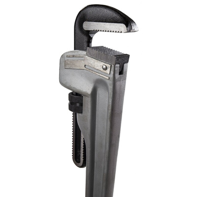 Ega-Master Pipe Wrench, 914.4 mm Overall, 127mm Jaw Capacity, Metal Handle