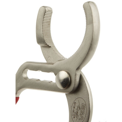 Ega-Master Pipe Wrench, 254.0 mm Overall, 62mm Jaw Capacity, Plastic Handle