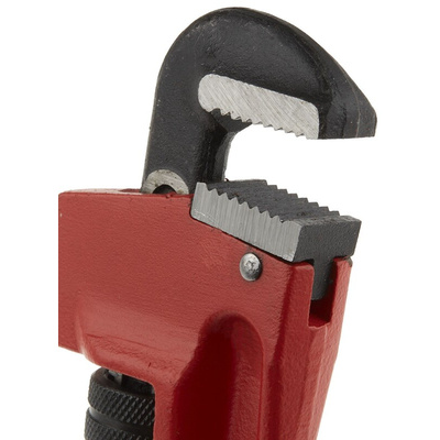 Ega-Master Pipe Wrench, 250.0 mm Overall, 25.4mm Jaw Capacity, Metal Handle