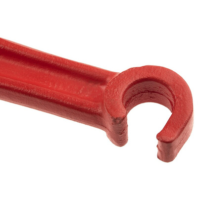 Ega-Master Pipe Wrench, 250.0 mm Overall, 25.4mm Jaw Capacity, Metal Handle