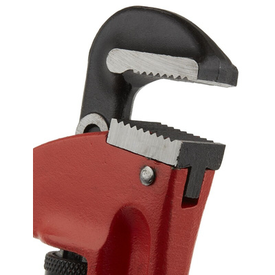 Ega-Master Pipe Wrench, 300.0 mm Overall, 25.4mm Jaw Capacity, Metal Handle