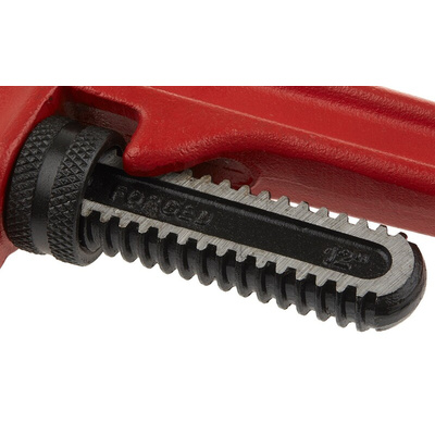 Ega-Master Pipe Wrench, 300.0 mm Overall, 25.4mm Jaw Capacity, Metal Handle