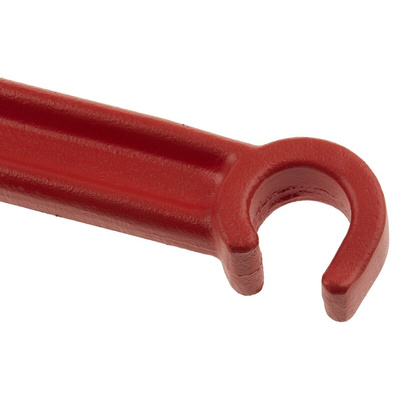 Ega-Master Pipe Wrench, 300.0 mm Overall, 25.4mm Jaw Capacity, Metal Handle