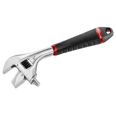 Facom Adjustable Spanner, 201 mm Overall, 33mm Jaw Capacity, Metal Handle
