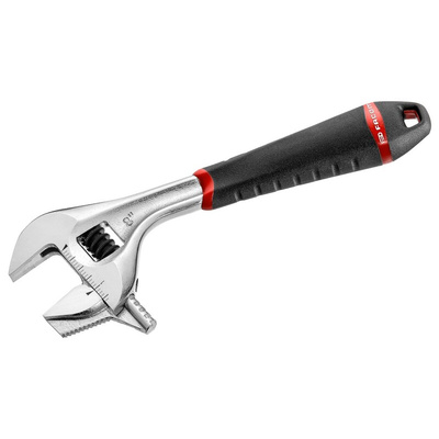 Facom Adjustable Spanner, 201 mm Overall, 33mm Jaw Capacity, Metal Handle