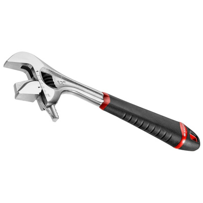 Facom Adjustable Spanner, 301 mm Overall, 41mm Jaw Capacity, Metal Handle