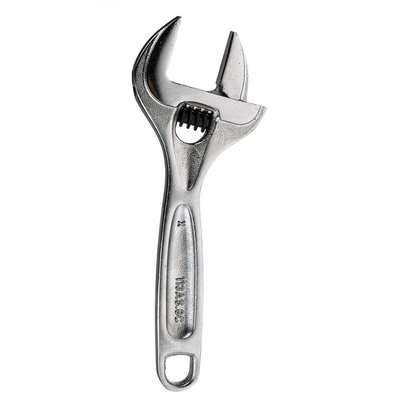 Facom Adjustable Spanner, 200 mm Overall, 40mm Jaw Capacity, Metal Handle