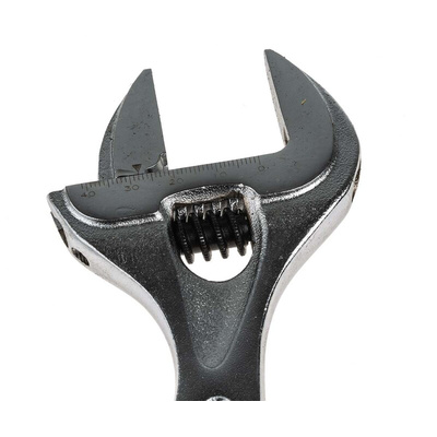 Facom Adjustable Spanner, 200 mm Overall, 40mm Jaw Capacity, Metal Handle