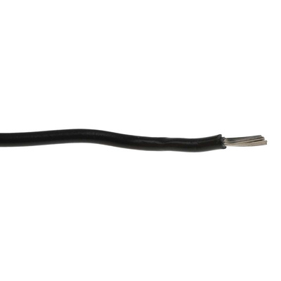 Nexans Black, 0.52 mm² Equipment Wire KY30 Series , 100m
