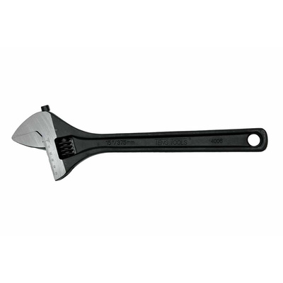Teng Tools Adjustable Spanner, 375 mm Overall, 50mm Jaw Capacity, Metal Handle