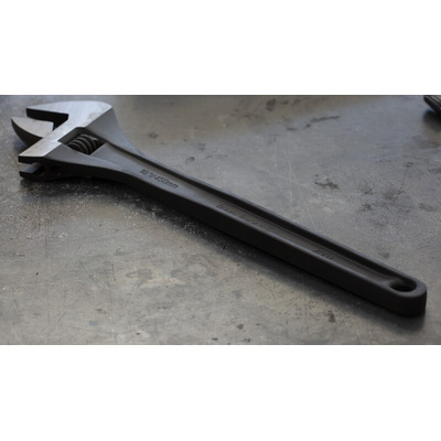 Teng Tools Adjustable Spanner, 450 mm Overall, 60mm Jaw Capacity, Metal Handle