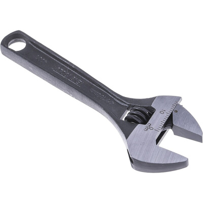Teng Tools Adjustable Spanner, 100 mm Overall, 17mm Jaw Capacity, Metal Handle